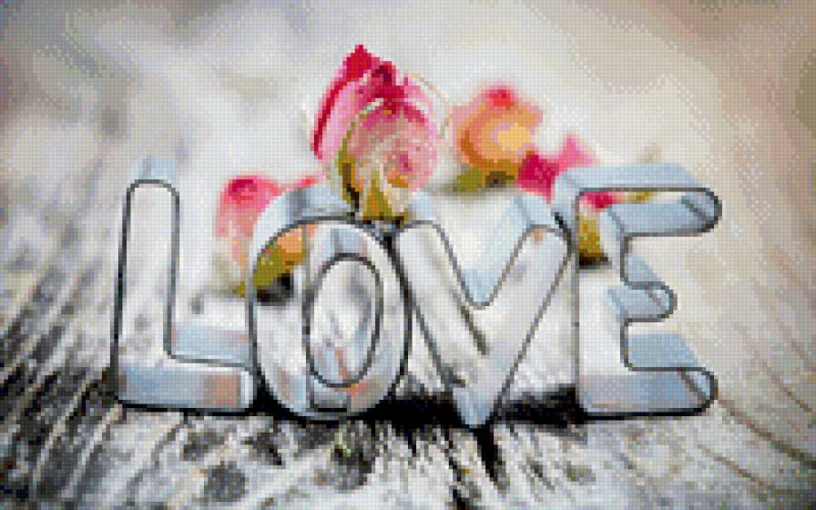 любовь - цветы, розы, слова - предпросмотр