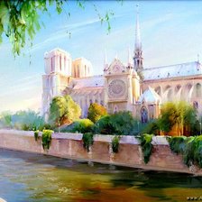 утро в Париже