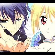 Схема вышивки «Тадасе и Икуто»