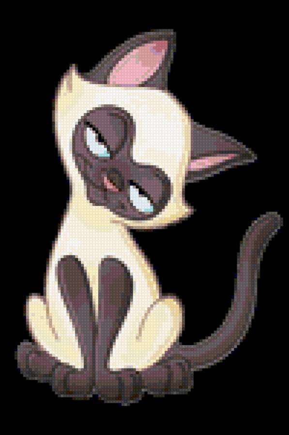 сиамка кошка - предпросмотр