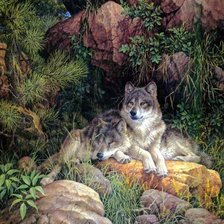 Схема вышивки «на отдыхе»