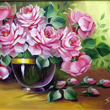 Схема вышивки «цветы»