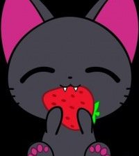 Схема вышивки «мяупырь»