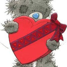 Схема вышивки «тедди»