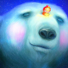 Схема вышивки «мишка»