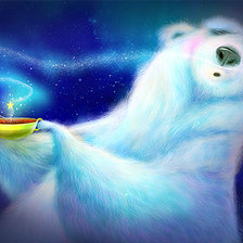 Схема вышивки «мишка1»