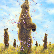 Схема вышивки «мишка2»