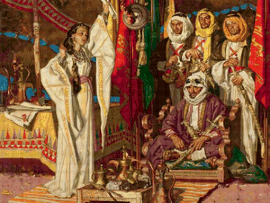 наложница - восток, девушка - предпросмотр