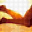 Предпросмотр схемы вышивки «пара на закате» (№781747)
