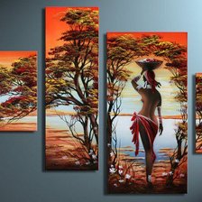 Схема вышивки «триптих»