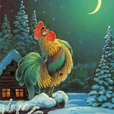 Схема вышивки «Серия "Советские открытки"»