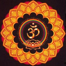 Схема вышивки «Ом»