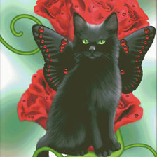 Схема вышивки «серия ,,кошки"»