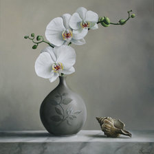 Схема вышивки «орхидея»