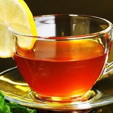 Схема вышивки «чай с лимоном»