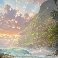 Схема вышивки «природа»