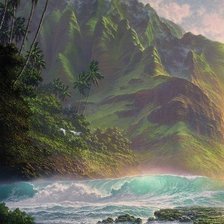 Схема вышивки «природа»