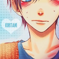 Схема вышивки «Houkago x Ponytail Хвостик после школы смущение парень»