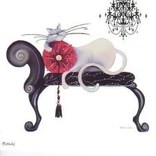 Схема вышивки «кошки мэрилин робертсон»