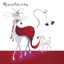 Схема вышивки «кошки мэрилин робертсон»