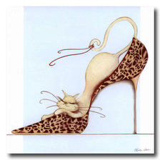 Схема вышивки «кошки мэрилин робертсон»