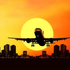 Схема вышивки «самолет 2»