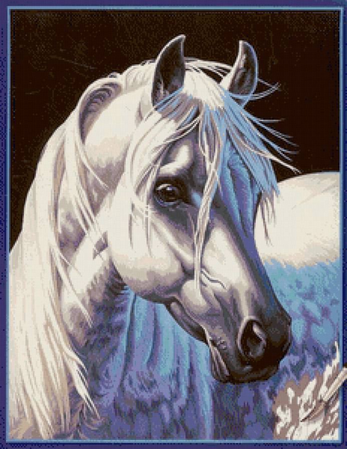 картина - лошадь, животные, картина - предпросмотр