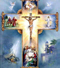 Схема вышивки «распятье»