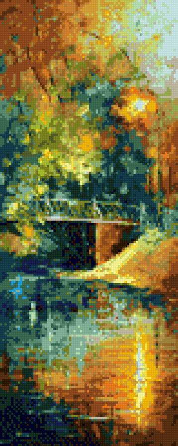 Л.Афремов - афремов, мост, природа, река, парк - предпросмотр