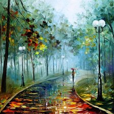 Схема вышивки «Л.Афремов»