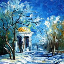 Схема вышивки «Л.Афремов»