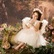 Схема вышивки «девочка1»