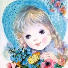 Схема вышивки «Для внучат»