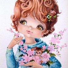 Схема вышивки «Для внучат»