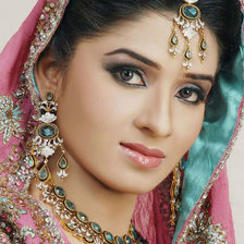 Схема вышивки «Серия "Индийские невесты".»