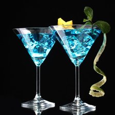 Схема вышивки «Голубая лагуна»