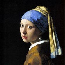 Схема вышивки «Девушка с жемчужной серёжкой»