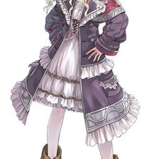 Схема вышивки «Аниме Платье Красиво Игра»