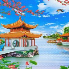 Схема вышивки «шатер»