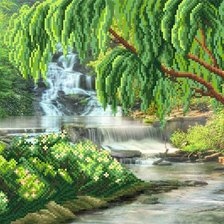 Схема вышивки «Природа»