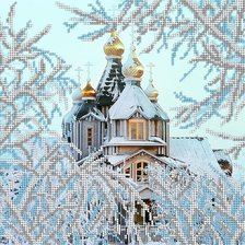 Схема вышивки «собор»