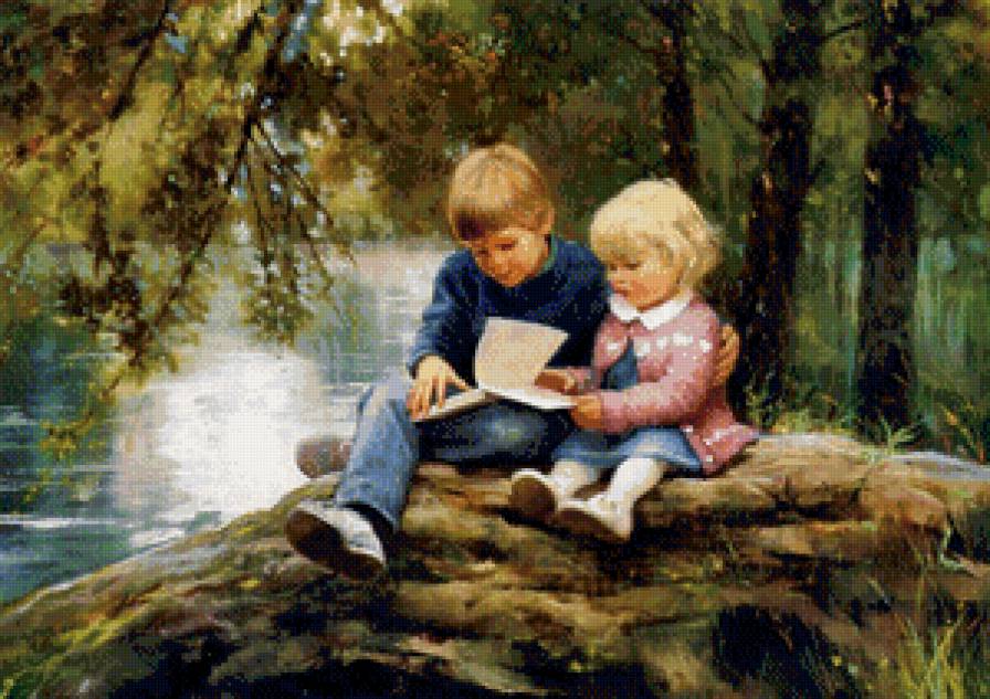 №784056 - дети, пара, природа - предпросмотр