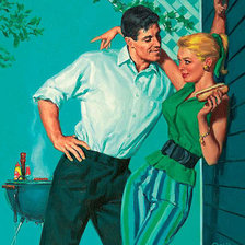 Схема вышивки «барбекю»