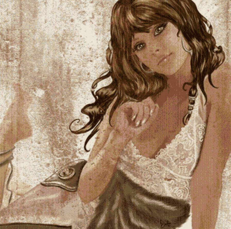 картина - картина, разное, девушка - предпросмотр