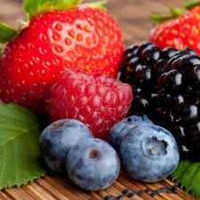 Схема вышивки «Спелые ягоды»