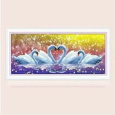 лебединная семья