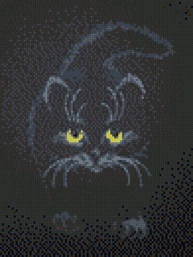 черный кот - предпросмотр