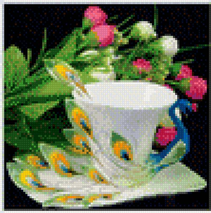 кружка павлин - кружка павлин - предпросмотр