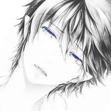 Схема вышивки «парень»