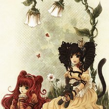 Схема вышивки «Аниме»